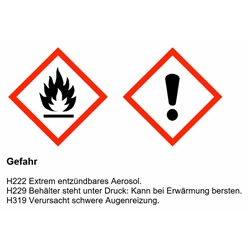 BALLISTOL® 25607 PTFE Trockenschmierung Spray, Technische Zeichnung