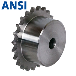Kettenräder KRS mit einseitiger Nabe, ANSI 60-1 (ASA 12 A-1, ex DIN 8188), Produktphoto