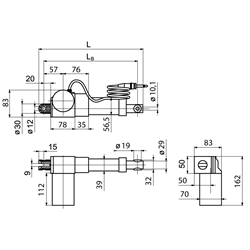 Linearantriebe GR/I, Technische Zeichnung