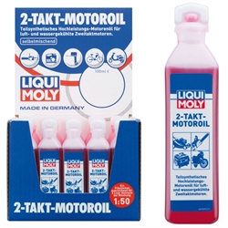 LIQUI MOLY 2-Takt-Motoroil 250ml 1051 Verpackungseinheit = 12 Stück (Das aktuelle Sicherheitsdatenblatt finden Sie im Internet unter www.maedler.de in der Produktkategorie), Produktphoto