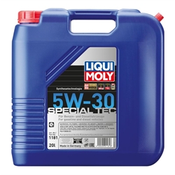 LIQUI MOLY Special Tec 5W-30 20l 1181 (Das aktuelle Sicherheitsdatenblatt finden Sie im Internet unter www.maedler.de in der Produktkategorie), Produktphoto