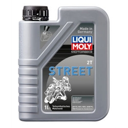 LIQUI MOLY Motorbike 2T Street 1l Verpackungseinheit = 6 Stück (Das aktuelle Sicherheitsdatenblatt finden Sie im Internet unter www.maedler.de in der Produktkategorie), Produktphoto