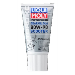 LIQUI MOLY Motorbike Gear Oil (GL4) 80W-90 Scooter 150ml Verpackungseinheit = 6 Stück (Das aktuelle Sicherheitsdatenblatt finden Sie im Internet unter www.maedler.de in der Produktkategorie), Produktphoto