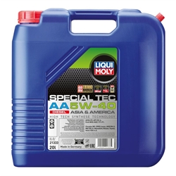 LIQUI MOLY Special Tec AA 5W-40 Diesel 5l 21332 Verpackungseinheit = 4 Stück (Das aktuelle Sicherheitsdatenblatt finden Sie im Internet unter www.maedler.de in der Produktkategorie), Produktphoto