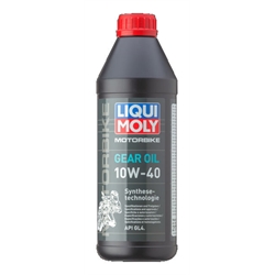 LIQUI MOLY Motorbike Gear Oil 10W-40 1l Verpackungseinheit = 6 Stück (Das aktuelle Sicherheitsdatenblatt finden Sie im Internet unter www.maedler.de in der Produktkategorie), Produktphoto