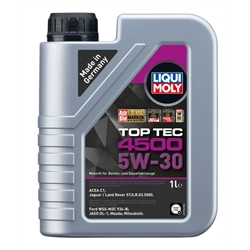 LIQUI MOLY Top Tec 4500 5W-30 5l 3729 Verpackungseinheit = 4 Stück (Das aktuelle Sicherheitsdatenblatt finden Sie im Internet unter www.maedler.de in der Produktkategorie), Produktphoto