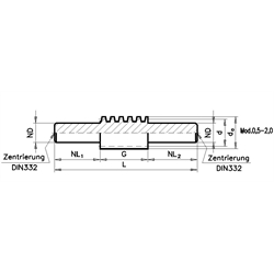 40T Messing Schneckenrad Set - 0,5 Modul, 5mm Loch, Produktbild-Vorschau 13