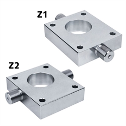 Schwenkplatte für Spindelhubgetriebe NPT und NPK Typ Z2 Baugröße 3 130x105mm Zapfen an langer Seite, Produktphoto