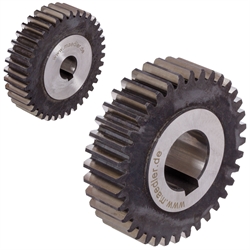 Präzisions-Stirnzahnrad aus 16MnCr5 Modul 1 25 Zähne Bohrung 10mm einsatzgehärtet und geschliffen Außendurchmesser 27mm, Produktphoto