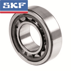 SKF Zylinderrollenlager NU 205 ECP/C3 einreihig Innen-Ø 25mm Außen-Ø 52mm Breite 15mm Lagerluft C3, Produktphoto