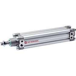 Doppeltwirkender Normzylinder nach ISO 15552 Zylinderdurchmesser 63mm Hub 250mm Druck max. 12 bar 
, Produktphoto